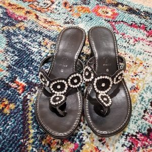 Italian Shoemakers wedge sandals